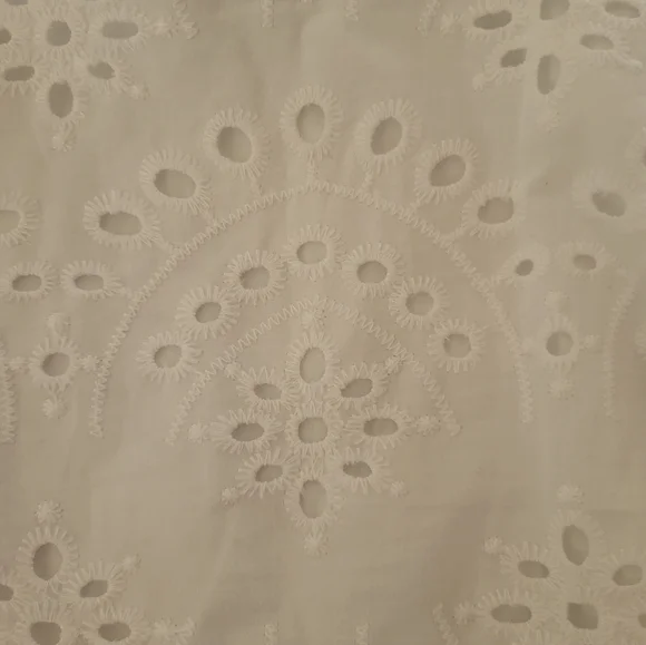 Women's white Joie crop top - Picture 3 of 8